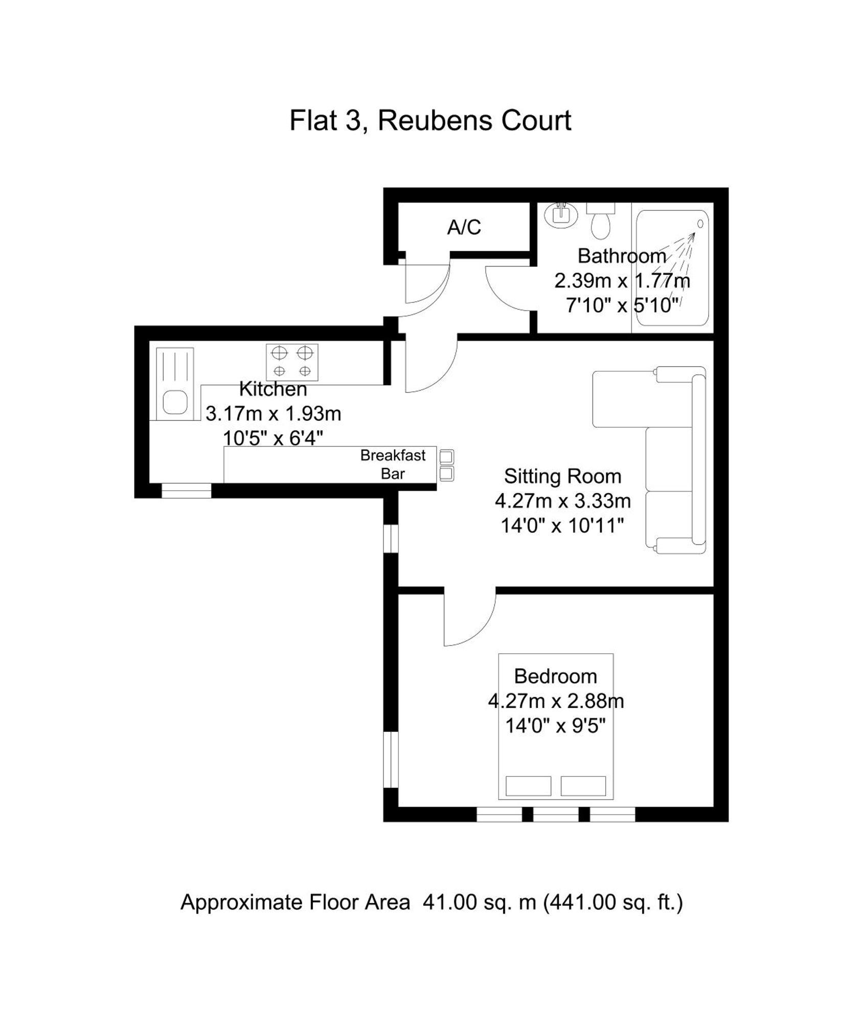 City Apartments - Reubens Court York Room photo